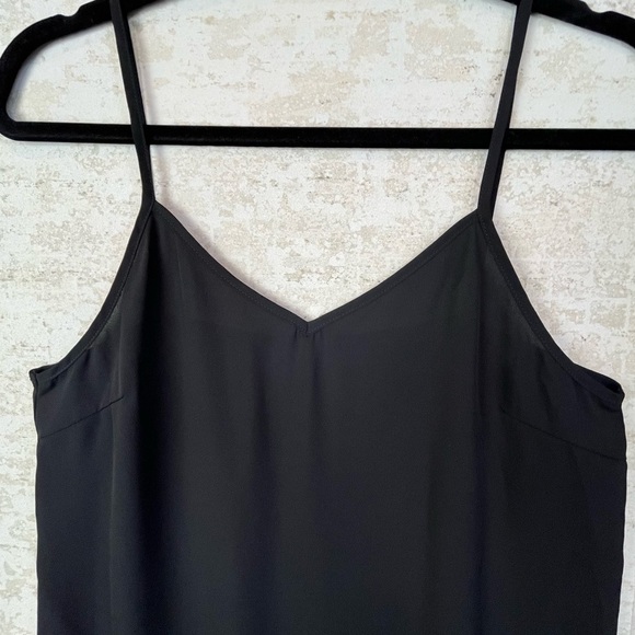 Selected Femme Black Slip Dress Size 36 USA 8 Cocktail Party Date Old Money - Picture 6 of 15